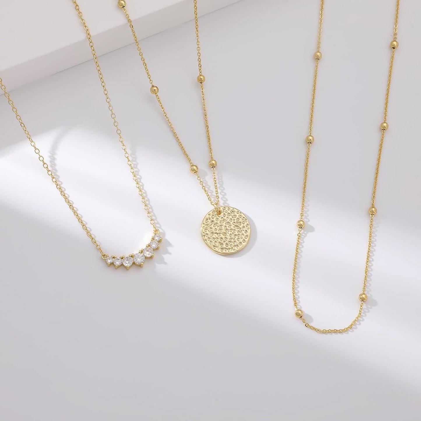 Collier Soléa — Laiton doré à l'or 18K