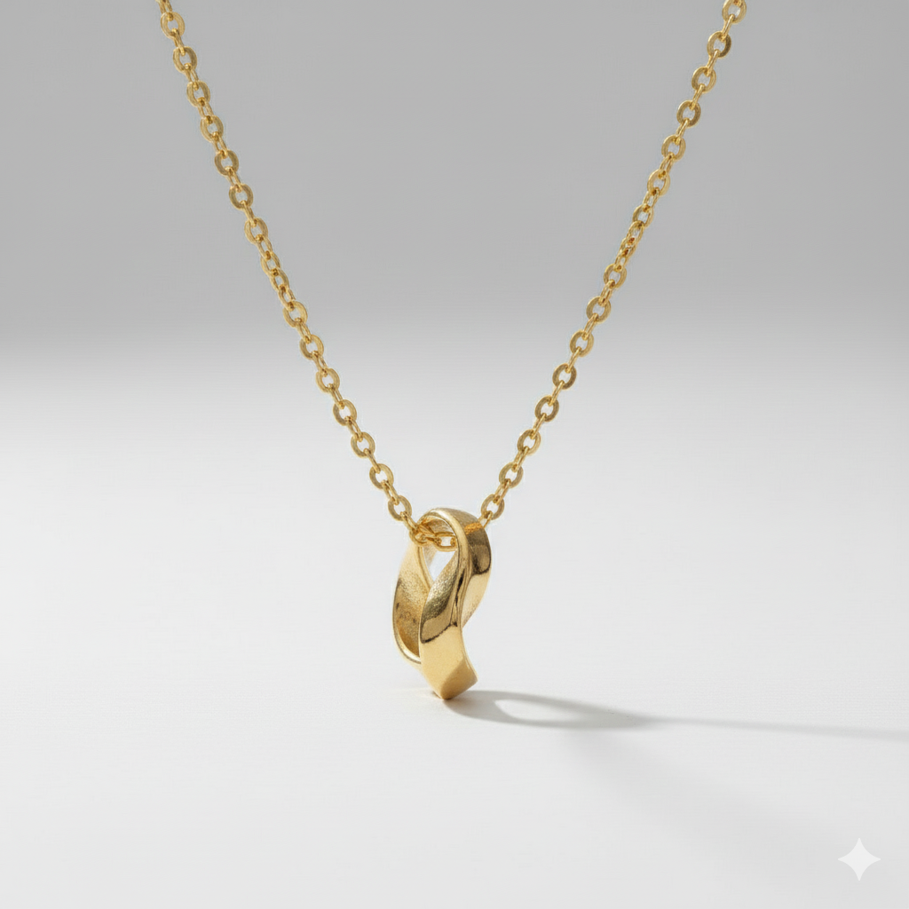 Collier Alya Argent 925 Doré à l'or fin 18K