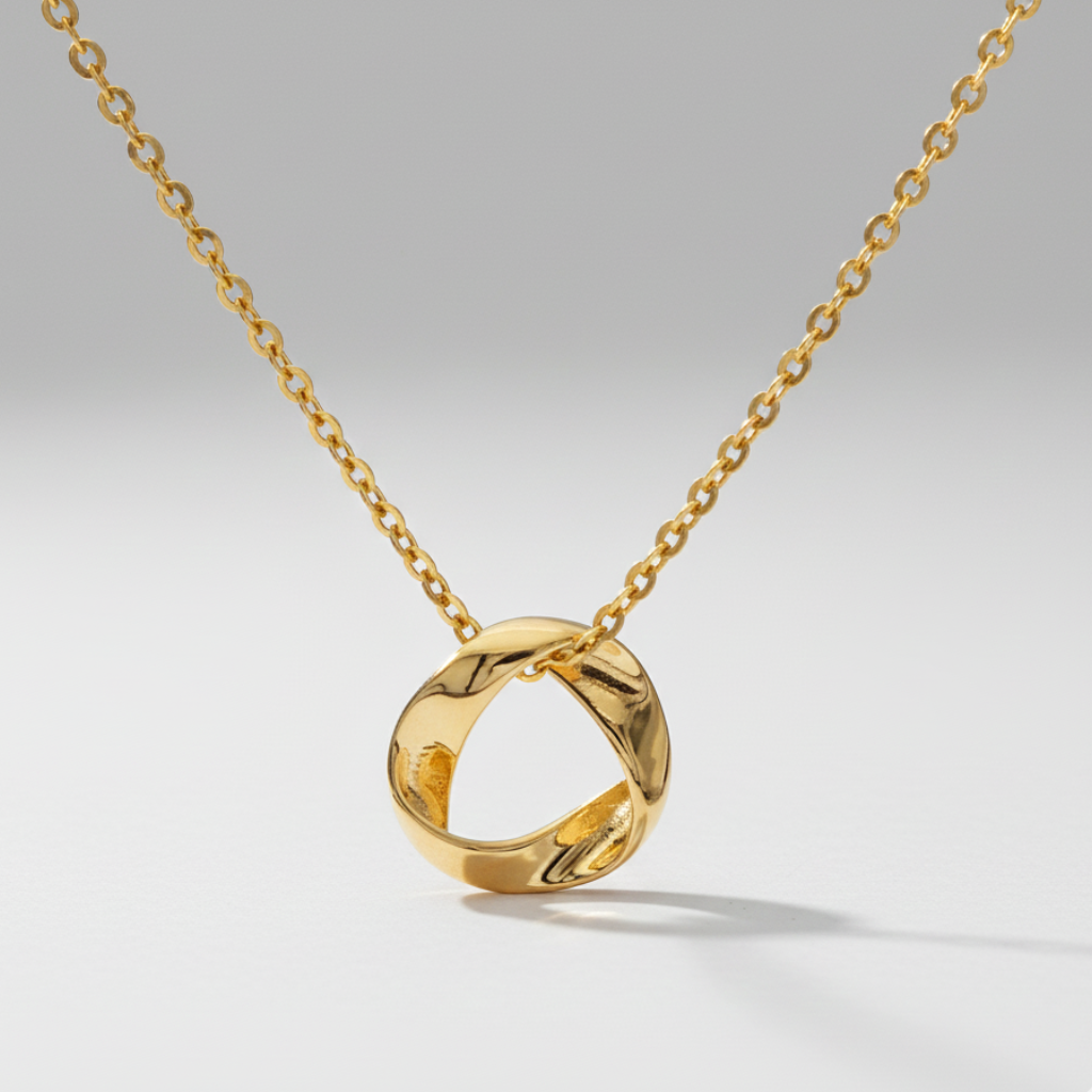 Collier Alya Argent 925 Doré à l'or fin 18K