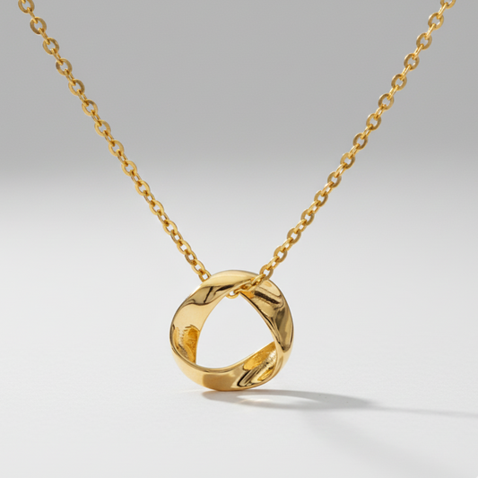 Collier Alya Argent 925 Doré à l'or fin 18K